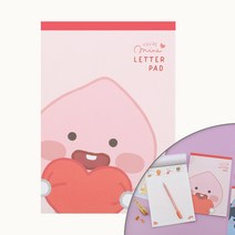 카카오프렌즈 리틀 패드 편지지, 어피치