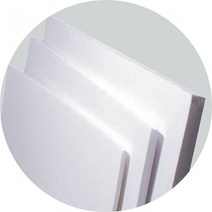 알파(ALPHA) 원단 백색 보드롱 우드락 10T 20개입 600x900m m