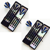 동호회 사격 카페 플라이트 다트 핀 스크린 전문가용 용품 개인 홈다트 플라스틱 샤프트, 흑룡골 케이스(블루블랙스틱)