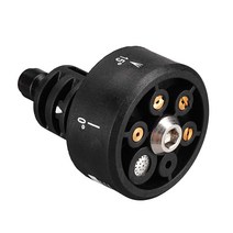 세차기 고압 세척기 자동차 건 전동14 인치 무선 와셔 클리너 물총 부품 호스 노즐 플라스틱 용 6 in 1 조정 가능한 노즐