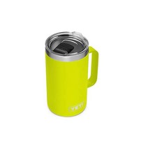 YETI 램블러 24온스 머그 진공 단열 스테인리스 스틸 MagSlider 뚜껑 포함, Chartreuse
