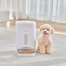 스마트 반려동물 애견 강아지 고양이 자동급식기 음성녹음기능, OP-PF03
