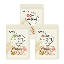 엄마 쌀눈쌀 바삭한 수제 누룽지 30봉 현미/보리/귀리/혼합, 현미 30봉