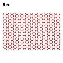 유압 48x30CM 자동차 벌집 스티커 자동 후면 테일 라이트 커버 반사 여러 가지 빛깔의 램프 데칼 외관 스타일링 액세서리, [04] Red, 04 Red