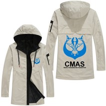 padi 다이빙 바람막이 자켓 cmas 스쿠버 다이버 프리 로고