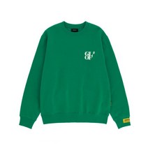 [빠른출고]/빈트릴 골프 BEENTRILL GOLF 컴포트핏 기모 맨투맨(그린)