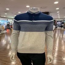 인디안 트레몰로 (주)세정 어반 남성복 브랜드 상큼하고 화사한 컬러 레이어드 니트 티셔츠