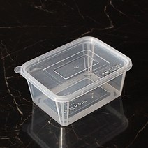 플라스틱용기 TY 사출 사각 밀폐 0.5L 800세트 다회 ypak82*46848526lH, 본상품선택