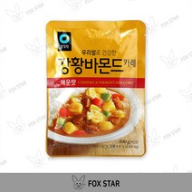 청정원 강황바몬드 카레 매운맛 100g, 8개