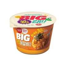 CJ _햇반컵반_BIG 치즈닭갈비덮밥, 컵반 BIG 치즈닭갈비덮밥
