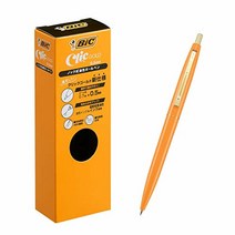 빅(Bic) 볼펜 클릭 골드 0.5 유성 블랙 매끄러운 형광 오렌지축 12개 CFCGORG05BLKJ ビック(Bic) ボールペン クリックゴールド 0.5 油性 黒 なめらか 蛍光オレン