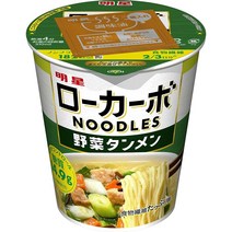 명성 로카보 야채 탄멘 57gX12개 당질 17.4g 저당질 컵라면, 로카보 야사이 탄멘