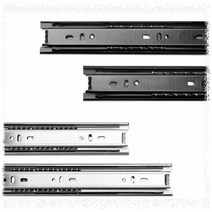[HAN] 댐핑 레일 3단광폭볼 뎀핑 댐핑볼 12 인치 14 16 가구, 1.실버, 16인치(400mm)