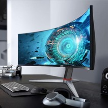 200Hz 게임용 모니터 2K HD 21:9 커브드 곡면 와이드, 블랙(30인치 200Hz 고속 업그레이드)