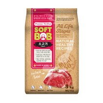 소프트밥 반건조 펫푸드 소고기 - 3kg, 1개