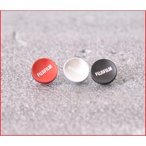 볼록 오목한 금속 셔터 릴리스 버튼 캡/커버 후지 필름 xh1 xt4 xe3 xa7 xt200 XPRO2 라이카 M240 m10/P/R, fuji concave silver, 12 fuji concave silver
