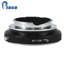 Pixco 렌즈 어댑터 MD-L M 슈트 미놀타 MD 용 Leica M10-D Typ 262 240 Monochrom 246 Edition 60, 한개옵션0