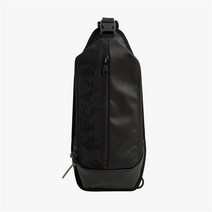 스파이더 사이드 레터링 슬링백 SPEFBNBG303UBLK, 블랙