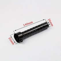 가변배기 자동차 머플러 튜닝요시무라 35mm 42mm 45mm 48mm 60mm 배기 조절 가능 db 킬러 소음기 akrapovic for sc for ar 소음 감소, 엘 35x140mm