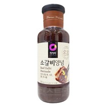 청정원 소갈비양념500g청정원, 상세 설명 참조, 1개