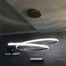 [산본문화조명] [핑키링 펜던트 LED 40W 인테리어조명] [식탁등]