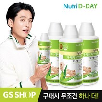 뉴트리디데이s 다이어트 유기농 알로에겔 청포도맛 1000ml 3개, 단품