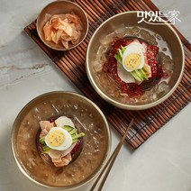 맛있는가 포천 지장산칡냉면 물냉면 비빔냉면 2인분 x 2세트, 1) 물냉면 2인분 x 2세트