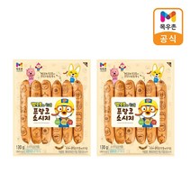 목우촌 뽀로로와 친구들 프랑크 소시지 130gx2개, 단품