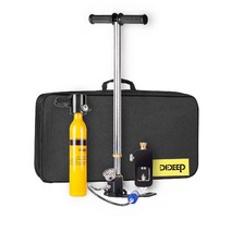 스노쿨링 산소통 스쿠버다이빙 미니산소통, (스노쿨링산소통/패키지B)