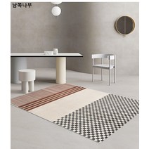 모로코 카펫 거실 빈티지 체스판 소파 티 테이블 담요 겨울 도톰한 고양이 침실 매트