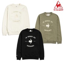 르꼬끄 남녀공용 루즈핏 빅로고 포인트 맨투맨(기모) QM423LFSN5