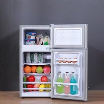 12V24V DC 냉장고 카라반 트레일러 캠핑카, 단일사이즈, 실버양문1782단냉동고(에너지효율1급)