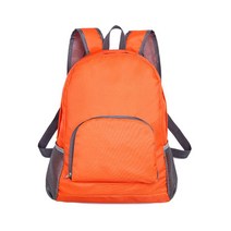 수입사 (오렌지) 접이식 배낭 등산 가방 여행용 백팩 (등산가방/등산배낭/생존가방/생존배낭/소형배낭/접이식가방/접이식배낭/크로스백팩/시장가방 추천)