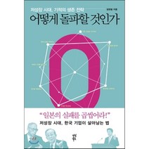 어떻게 돌파할 것인가:저성장 시대 기적의 생존 전략, 다산북스