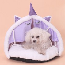 큐브텐트 얼음낚시텐트 빙어텐트 2022 고양이 둥지 매트 플러시 따뜻한 개집 포메라니안 치와와 애완 동물, 02 3_01 S 35X35CM