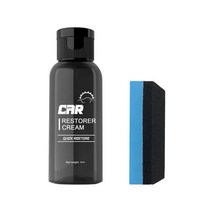 세탁 가능 리프레시 자동차 플라스틱 가죽 케어 크림 30/50ML 보수 복원 빠른 회복 미용 용품, [01] 30ml, 01 30ml
