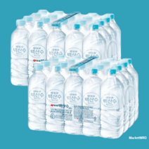 백산수 생수배달 500ml x 40개 물 생수 (무라벨), 500ml x 40개 (무라벨)