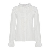 (광주신세계)레이스 펀칭 프릴 블라우스 GM4N0BL48제이제이지고트 GM4N0BL48 168604