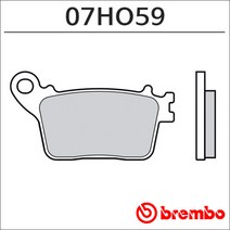 브렘보 06- CBR1000RR 리어 브레이크패드 07HO59SP