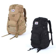 백패킹 등산 아웃도어용 60L 백팩, 블랙