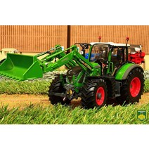 Universal Hobbies 1대32 합금Fendt 722 트랙터 불도저 농업차량 모형, Fendt 722