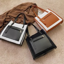 더퍼플 여성포켓숄더백 3컬러 1P 빅사이즈 배색 수납 가방crossbody bag 숄더백 미니백 크로스백 핸드백 여성가방 여성숄더백 버킷백 여성핸드백 여성크로스백 여성토트백 미니크로스백 여성미니크로스백 에코백