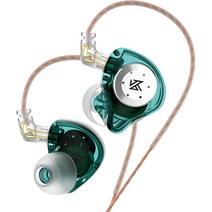 가수 인이어 아이돌 EDX KZ 듀얼 마이크 없는 EDX Pro-Green, 마이크 없음, EDX Pro-Green