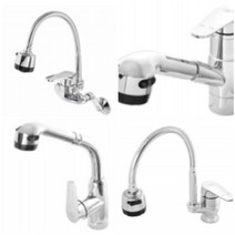 주방 씽크대 싱크대 원홀 투홀 수전 벽붙이 수전 수도꼭지 코브라 자바라