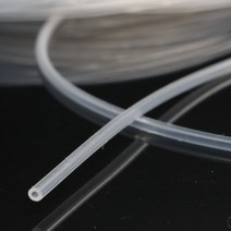 지붕마감재 처마빗물받이 지붕공사 식품 등급 실리콘 호스 튜브 1 2 3 4mm 공기 펌프 유연한 실리카겔 5m, 09 1.5 x 2.5mm