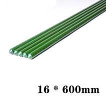 활대 한랭사 비닐하우스 강선 미니 터널 정원 격자 등반 식물 지원 농업 온실 원예 기둥 플라스틱 코팅 강, 03 16 x 600mm_04 20pcs