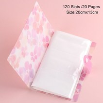 120 슬롯 스토리지 북 스티커 오거나이저 홀더 디스플레이 컨테이너 박스 수집 패키지 케이스 포토 앨범 폴더 백 TRTZB, 02 TZB02