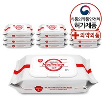 폴포 손소독 물 티슈 캡형 80매 X10팩 살균 99.9% 의약외품