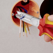 크니펙스 플라이어(만능) 13-46-165SB 펜치 크니팩스 KNIPEX SB, 1개
