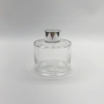 디퓨저용기 대량 박스단위 13종 마미하우스 디퓨저, 04_원형100ml용기(48개)-실버캡